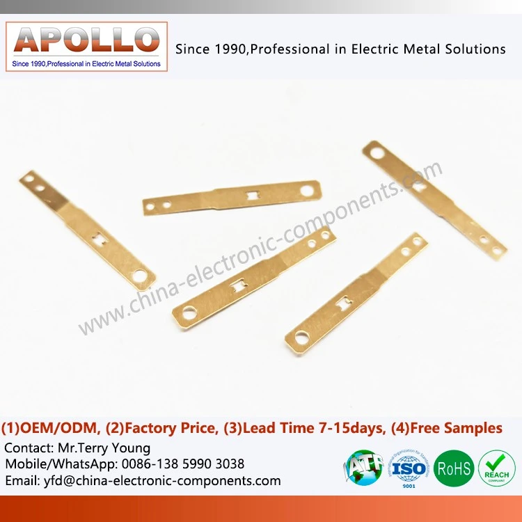 beryllium copper spring contacts