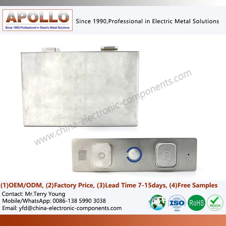 Aluminum shell for lithium ion prismatic cell Aluminum shell for lithium ion prismatic cell
