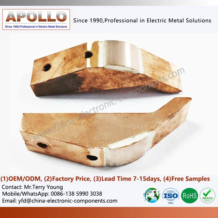 Spot Welded Silver Contact Assembly