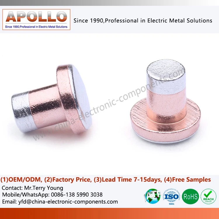 Three Compound Rivets